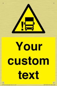 Custom warning blindspot